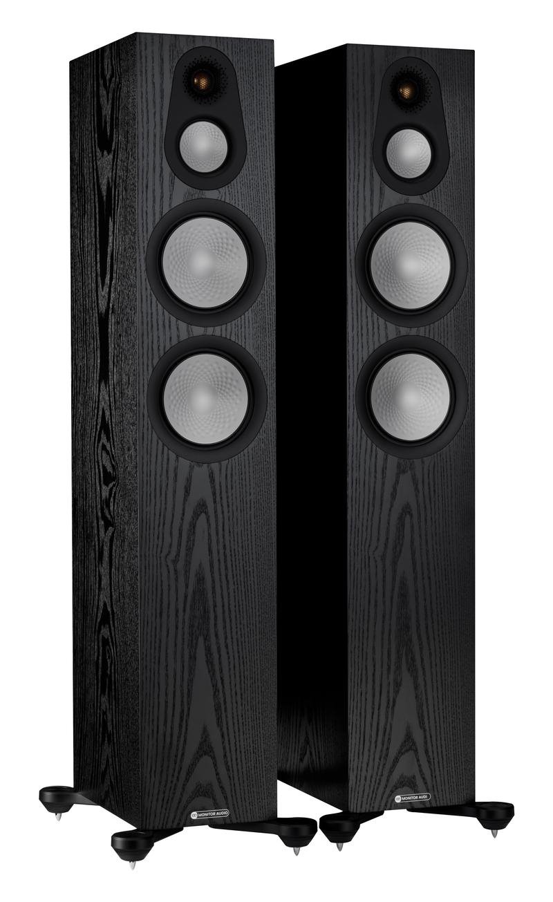 Monitor Audio Silver 300 7G Black Oak Floorstanding Speaker (Pair